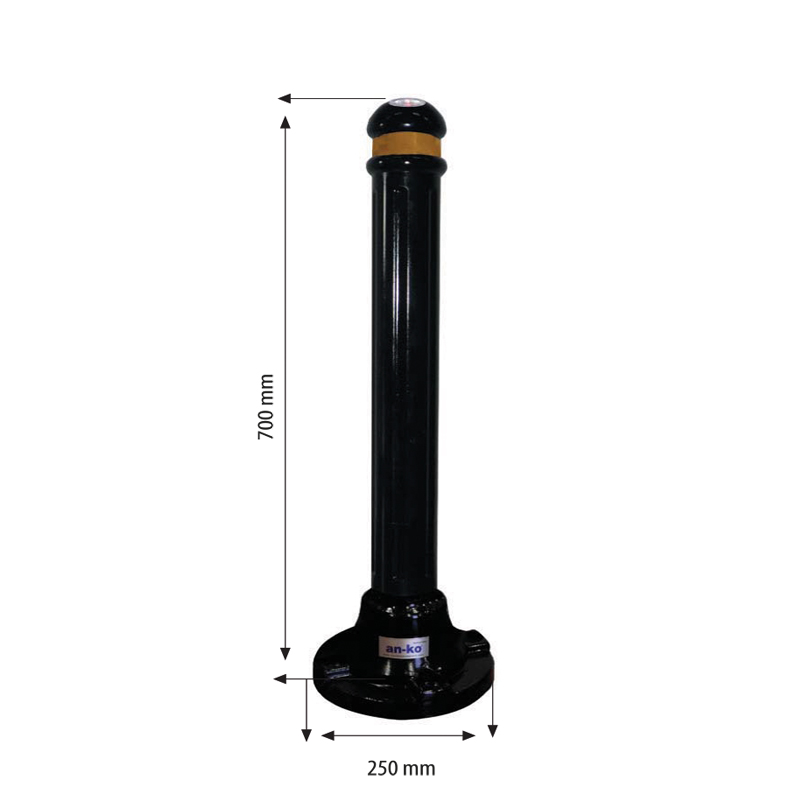 Sınır Elemanı Solar Ledli (700 mm)